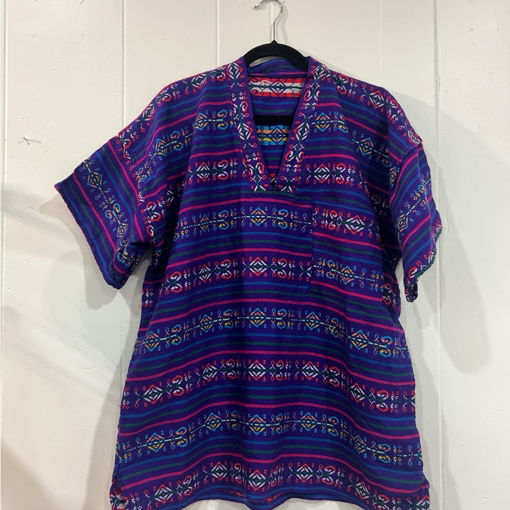 Men's Multicolor Patterned Shirt